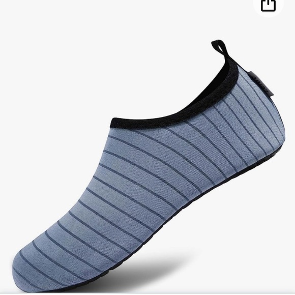 NWT Water Sport Shoes, Gray, Size 36/37, US 6.5 - Picture 1 of 7